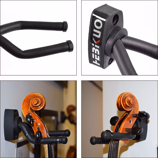 Fornecimento direto da fábrica gancho de guitarra de plástico acessórios musicais cabide de guitarra de parede cabides de guitarra baratos